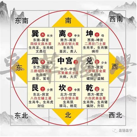 离宅九宫|离宅财位九宫图解大全：如何提升家人的财运